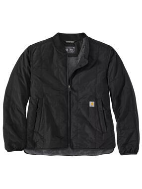 New Carhartt Women's Size 2X Fleece  Insulated Bomber Jacket Black NWT